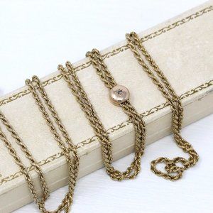 Antique Lorgnette Chain